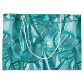Foil Crinkle Pattern Große Geschenktüte (Rückseite)