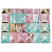 Foil Crinkle Pattern Große Geschenktüte (Vorderseite)
