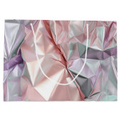 Foil Crinkle Pattern Große Geschenktüte (Rückseite)