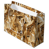 Foil Crinkle Pattern Große Geschenktüte (Vorderseite Schrägansicht)