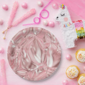 Foil Crinkle Pattern Pappteller (Party)