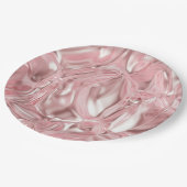 Foil Crinkle Pattern Pappteller (Schrägansicht)