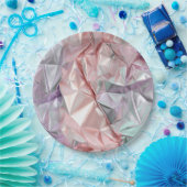 Foil Crinkle Pattern Pappteller (Party)