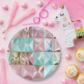 Foil Crinkle Pattern Pappteller (Party)