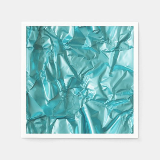 Foil Crinkle Pattern Serviette (Vorderseite)