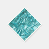 Foil Crinkle Pattern Serviette (Ecke)