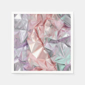 Foil Crinkle Pattern Serviette (Vorderseite)