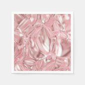 Foil Crinkle Pattern Serviette (Vorderseite)