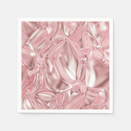 Foil Crinkle Pattern Serviette (Vorderseite)