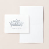 Foil Crown Danke Karte (Anzeige)