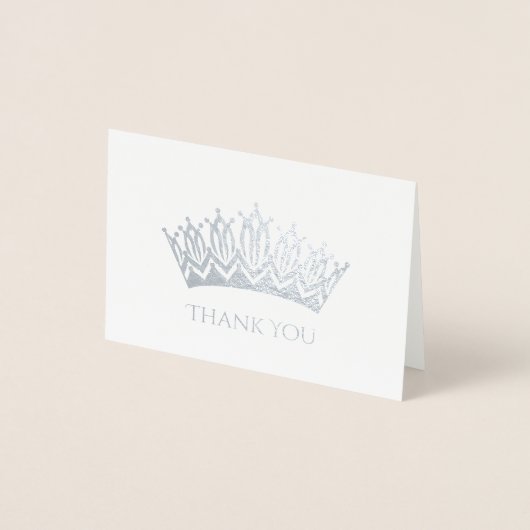 Foil Crown Mini Card Folienkarte (Vorderseite)
