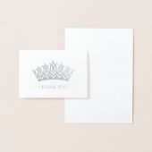 Foil Crown Mini Card Folienkarte (Anzeige)