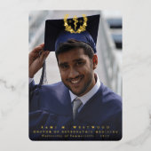 Foil DO Asclepius Abschluss Foto Ankündigung (Vorderseite)