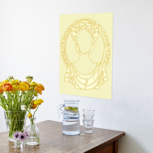 FOIL DRUCKPOSTER ART AND DESIGN STYLES FOLIENDRUCKE (Ablage(Küche))