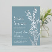 Foil Einladung Brautdusche. (Stehend vorne)