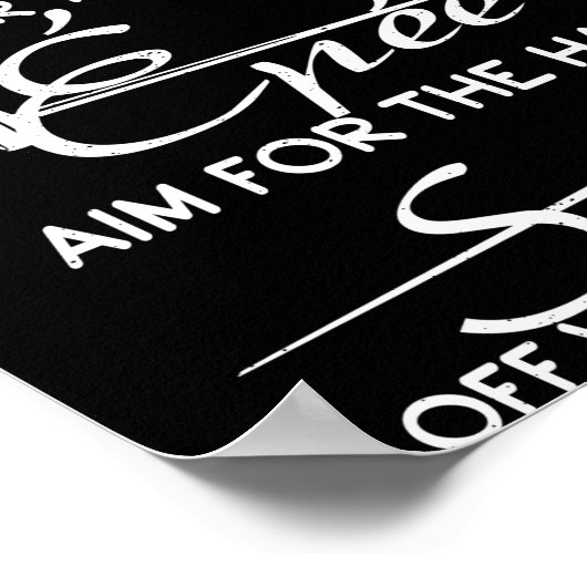 Foil Epee Säbel Fencing Sword Definition Fencer Poster (Ecke)