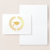 Foil Etched Cap and Blätter Abschluss Card Folienkarte (Anzeige)