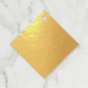 Foil Favor Tag