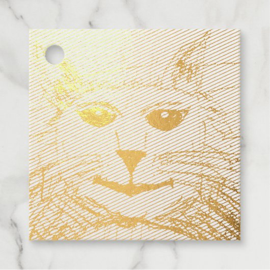 Foil Favor Tag (Vorderseite)