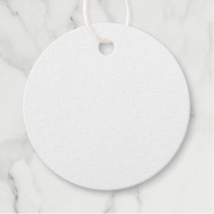 Foil Favor Tag