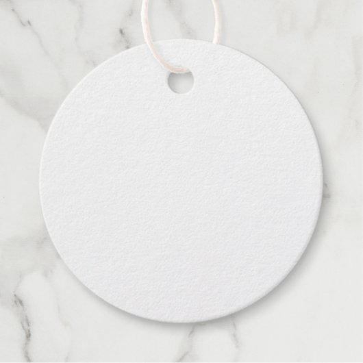 Foil Favor Tag (Vorderseite)