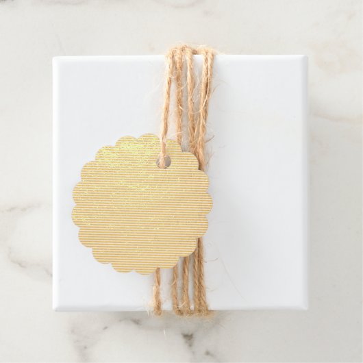 Foil Favor Tag (Mit Box)