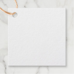 Foil Favor Tag