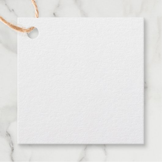 Foil Favor Tag (Vorderseite)