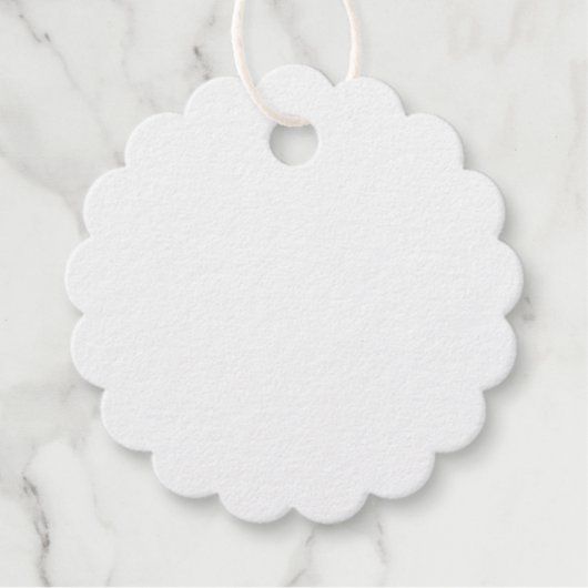 Foil Favor Tag (Vorderseite)