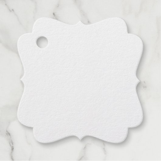Foil Favor Tag (Vorderseite)