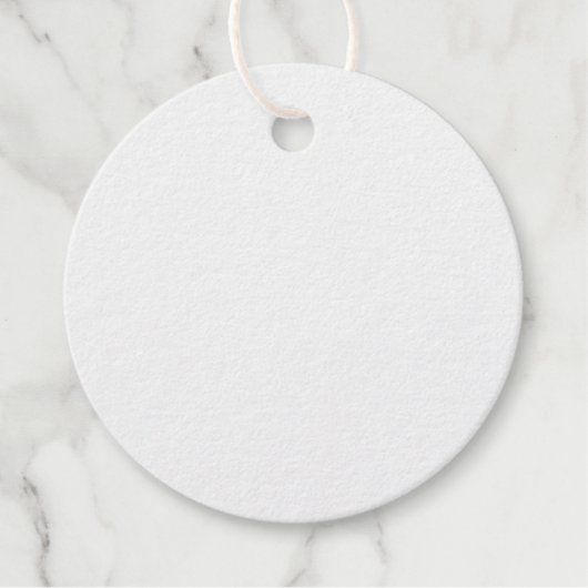 Foil Favor Tag (Vorderseite)
