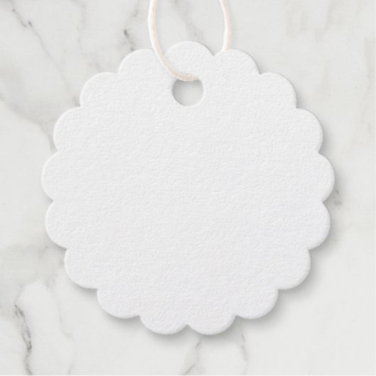 Foil Favor Tag (Vorderseite)
