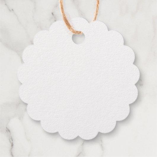 Foil Favor Tag (Rückseite)