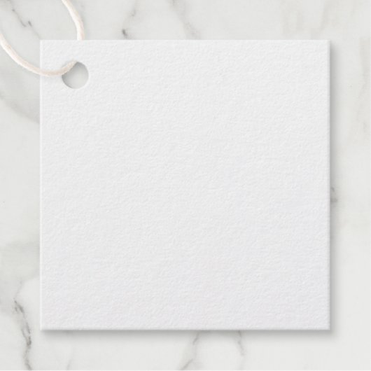 Foil Favor Tag (Vorderseite)