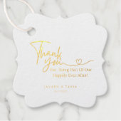 Foil Favor Tag (Vorderseite)