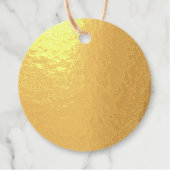 Foil Favor Tag (Vorderseite)