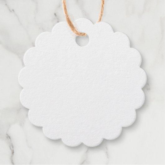 Foil Favor Tag (Vorderseite)