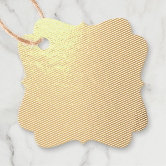 Foil Favor Tag (Vorderseite)
