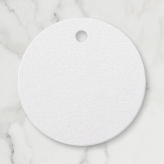 Foil Favor Tag (Vorderseite)