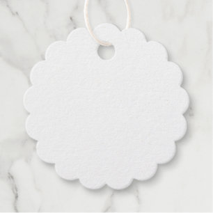 Foil Favor Tag