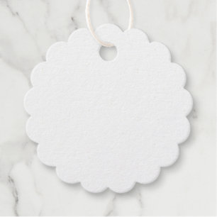 Foil Favor Tag