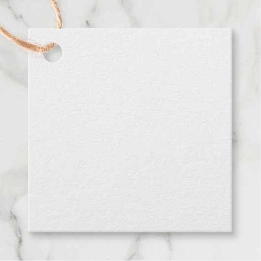 Foil Favor Tag (Vorderseite)