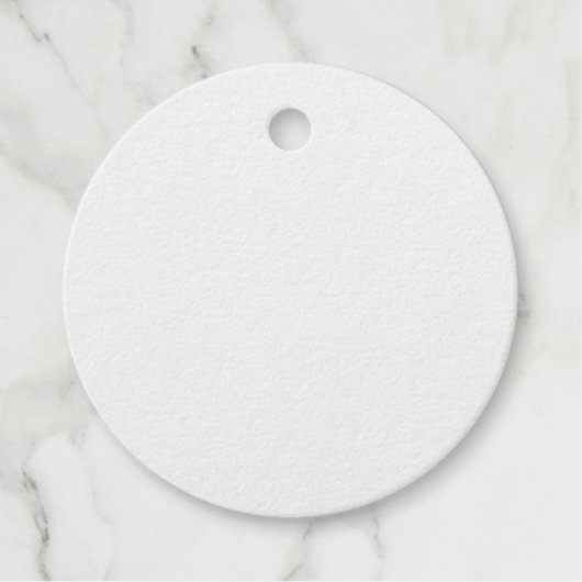 Foil Favor Tag (Vorderseite)