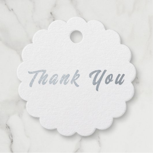 Foil Favor Tag (Vorderseite)