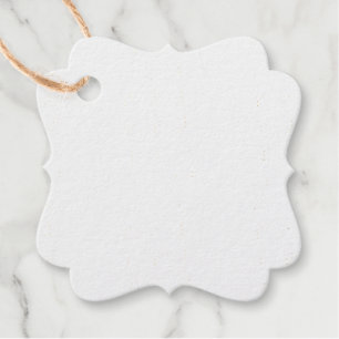 Foil Favor Tag