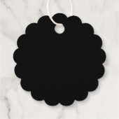Foil Favor Tag (Rückseite)