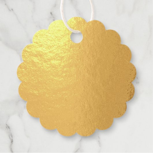 Foil Favor Tag (Vorderseite)