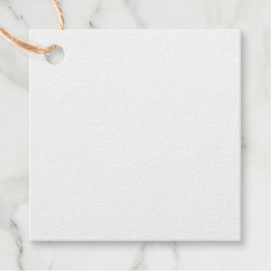 Foil Favor Tag (Vorderseite)
