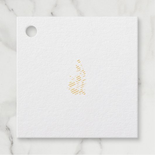 Foil Favor Tag (Vorderseite)
