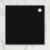 Foil Favor Tag (Rückseite)